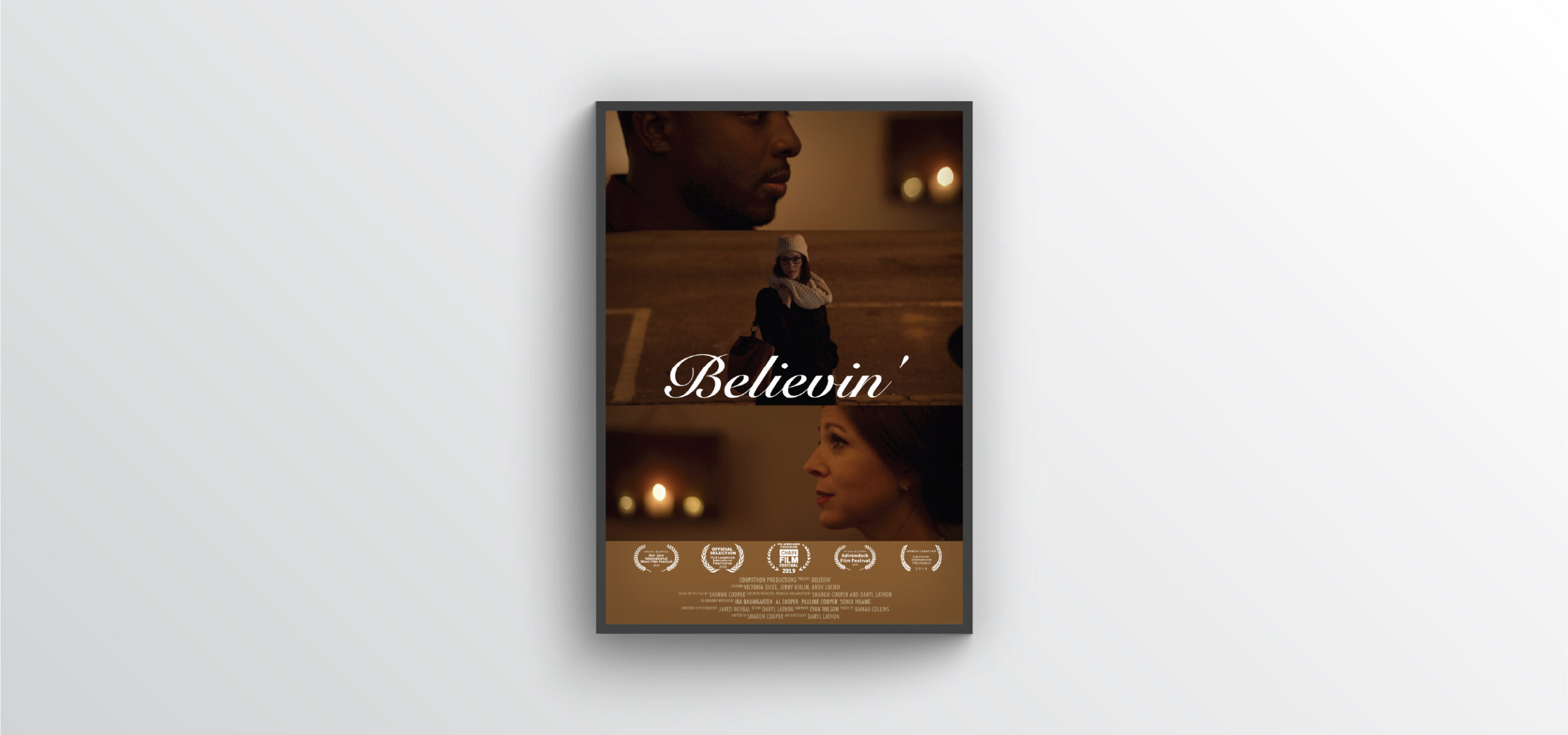 Believin' Showcase display