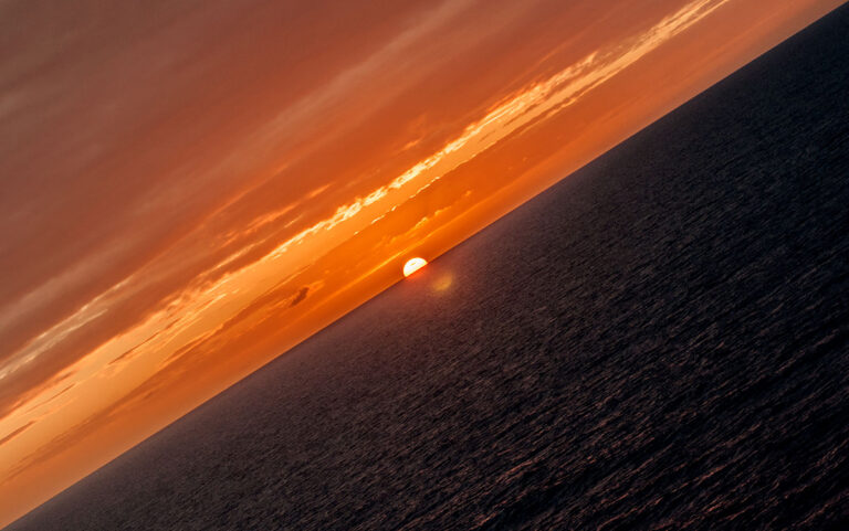 Deep black negative space and minimalist layout concept for dark brutalist web design.